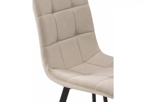 Стул на металлокаркасе bruk beige / black