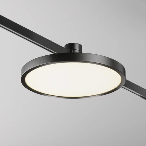 Трековый светильник магнитный 24V 10W Maytoni Plato TR153-1-10W3K-B (LED, круглые)