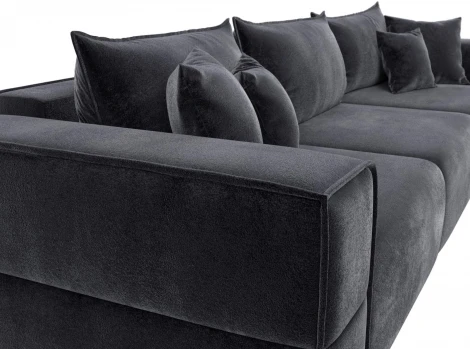 Диван прямой Лига-058 НПБ Лонг Лига Диванов (Велюр) арт.129397