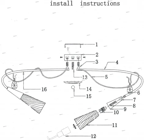 Потолочная люстра Lightstar Aereo 711061