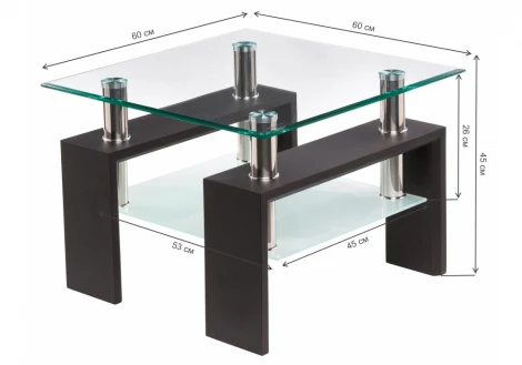 Журнальный столик Woodville ST-052 wenge 11809