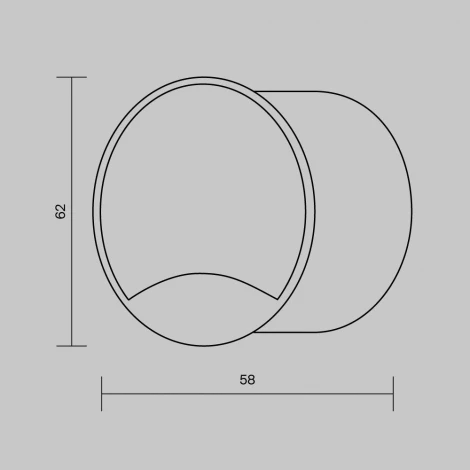 Встраиваемый светильник уличный Maytoni Biscotti O035-L3B3K (LED, 220V, круглые, IP65)