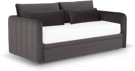 Кушетка Vicari ОГОГО (арт.815022), (Ткань/Темно-серый)