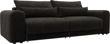 Диван прямой Лига-056 НПБ Лига Диванов (Велюр) арт.129134