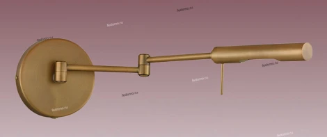 Подсветка для картин N-Light W6348 W6348AB antique brass