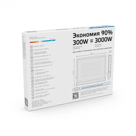 Прожектор уличный светодиодный Gauss GFD00301