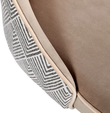 Стул Dave латте с жаккардом Bradex Home RF 0200