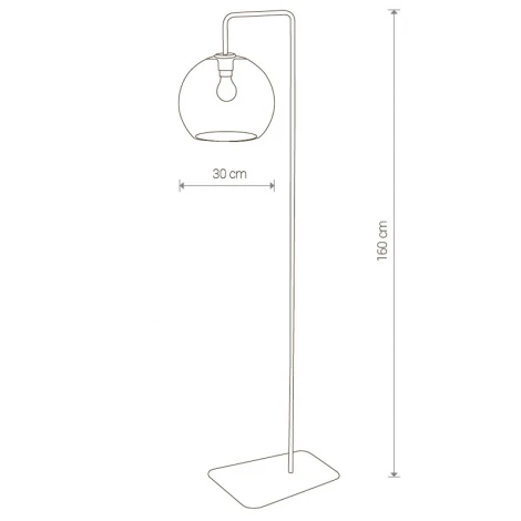 Торшер Nowodvorski Monaco 8794 (220V, шар)