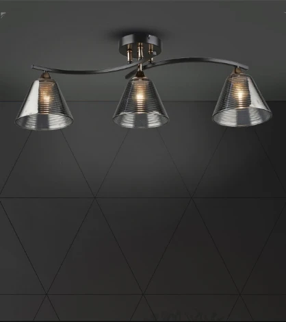 Потолочная люстра Wedo Light Dorika WD3636/3C-CF-FGD-SMK