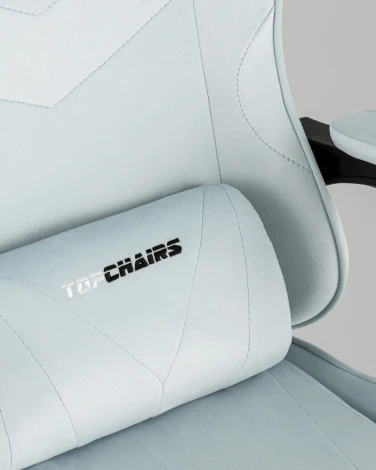 Кресло спортивное TopChairs MG-7019 велюр светло-голубой TopChairs УТ000042695