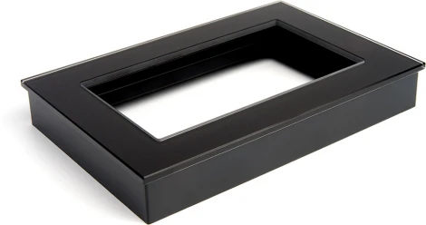 Рамка на 2 поста (черный) Stekker Катрин 49605