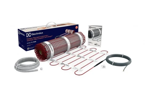 Мат нагревательный Electrolux EEFM Easy Fix Mat 2-150-0,5 75 Вт