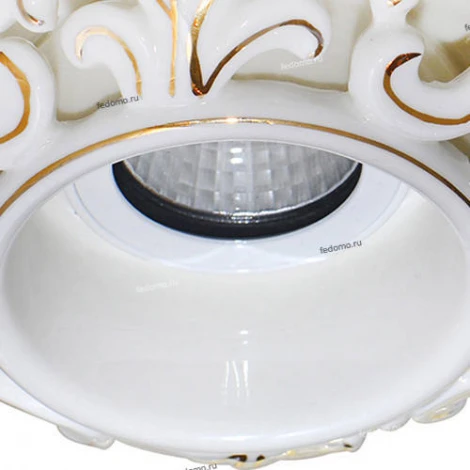Точечный светильник Donolux N1630 N1630-White+gold