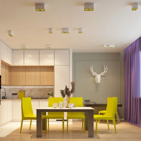 Накладной точечный светильник Novotech Recte 358488 (LED, 220V, куб)