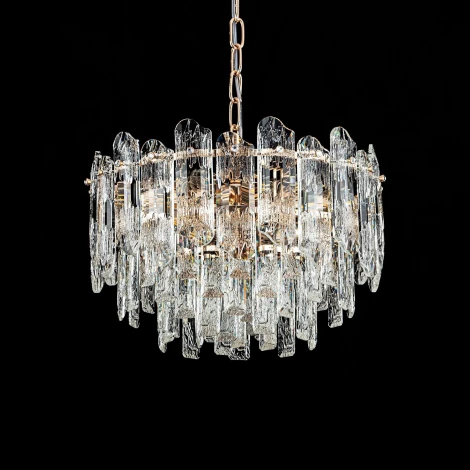 Подвесная люстра хрустальная Modelux MODELUX ML.7083.8 GD