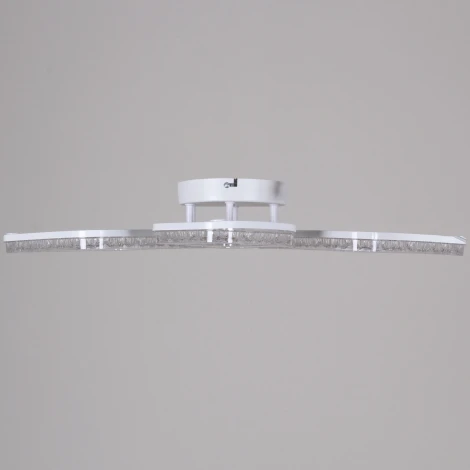 Потолочная люстра светодиодная на штанге с регулировкой цветовой температуры, яркости и ночным режимом Reluce 09290-0.3-2+2 WH