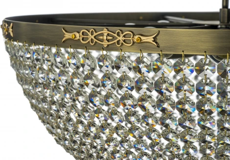 Потолочная люстра буше Arti Lampadari Pera E 1.3.60.100 MA (220V, хрусталь)