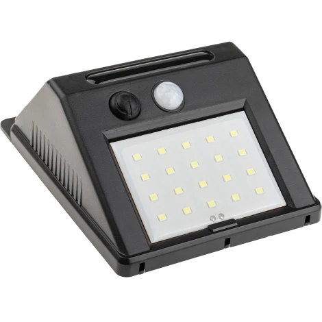 Настенный светильник уличный светодиодный на солнечных батареях с датчиком движения duwi 24297 0