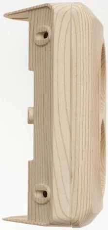 Розетка накладная двойная без заземления (сосна) Systeme Electric Etude PA16-105D