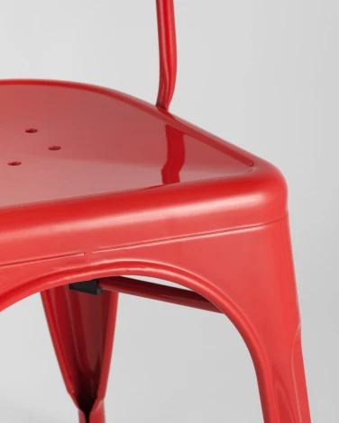 Стул Stool Group TOLIX красный глянцевый УТ000000546