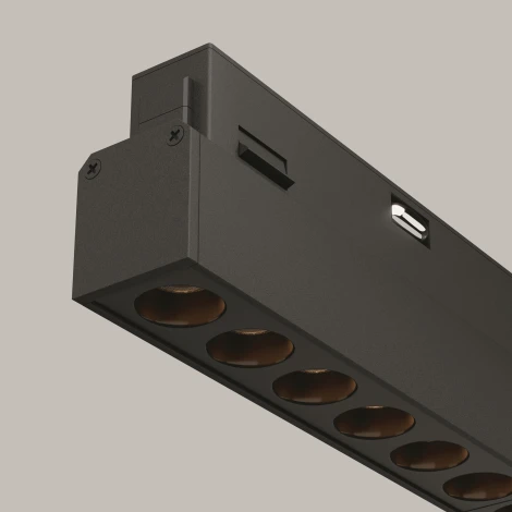 Трековый светильник Downlight (магнитный) Maytoni Points TR031-2-18W2.7K-B (LED, 48V)