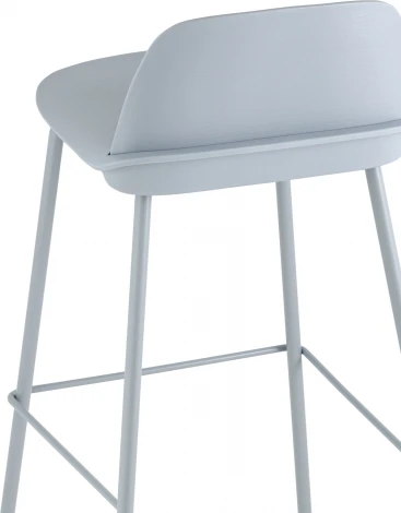 Стул барный Mist серо-голубой 4 шт Stool Group (арт.УТ000038330)