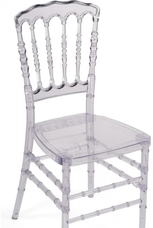 Пластиковый стул Woodville Chiavari 1 clear white 15588