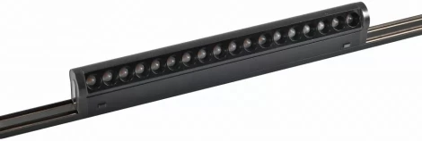 Трековый светильник магнитный 48V iLedex Vision48/25 SMART 4825-041-L305-18W-36DG-BK (регулировка яркости, управление смартфоном, умный дом - Алиса)