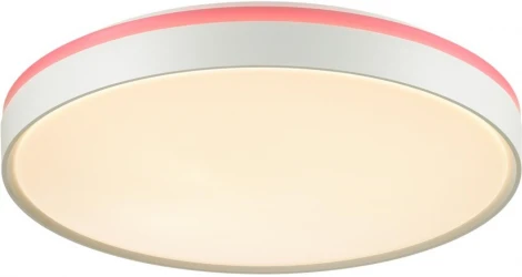 Настенно-потолочный светильник Sonex Kezo Pink 7708/EL пластик/розовый LED 70Вт 3000-6000К D500 IP43 пульт ДУ (220V, круглые)