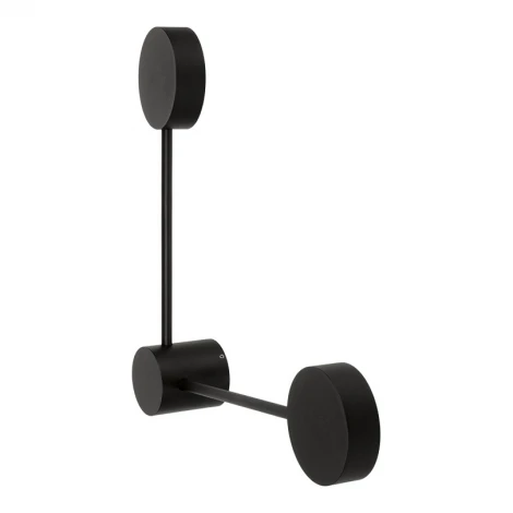 Настенный светильник Wolta WSL-GX53/13E под лампу GX53 Черный MOLECULE