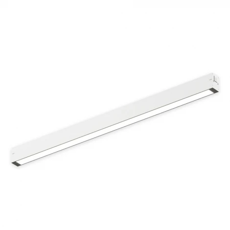 Трековый светильник однофазный светодиодный 220V 27W AM Group PLAIN OPAL AM585 27W 3000K WH