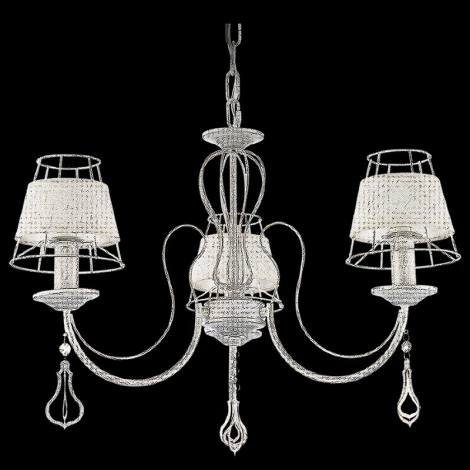 Подвесная люстра ILLUMICO IL2353-3PA-26 WT GD (220V, на цепи)