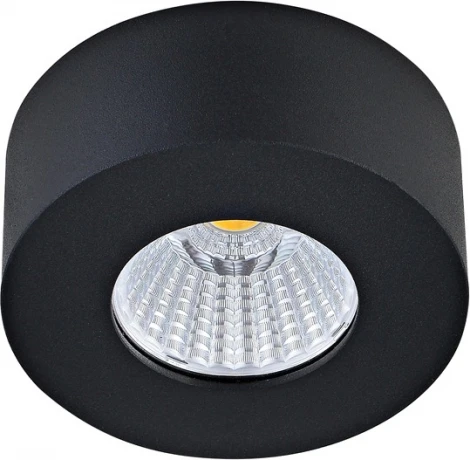Накладной светильник Donolux Mono DL18812/7W Black R (LED, 220V, круглые, IP44)