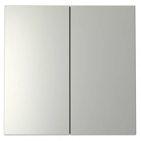 Клавиши для выключателя/переключателя двухклавишного Voltum S70 VLS000305 (сталь)