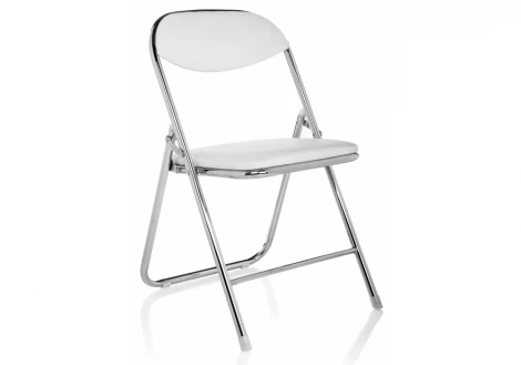 11057 Обеденный стул Woodville Fold раскладной белый 11057