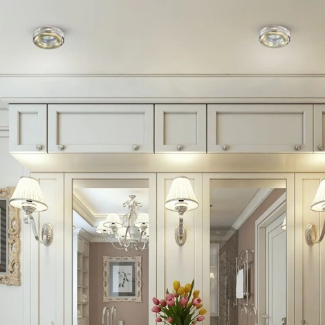 Встраиваемый точечный светильник Novotech Aqua 369881 (12V, IP54)