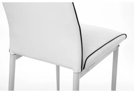 Стул Woodville на металлокаркасе DC2-001 white / black 11813