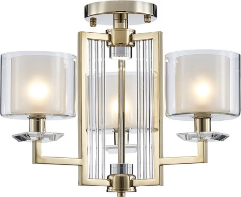 Потолочная люстра на штанге Newport 4400 4405/PL gold (220V)