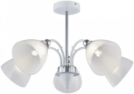 Потолочная люстра на штанге Arte Milano Napoli 326008/5 WH+CR (220V)