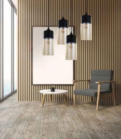 Подвесной светильник Lumina Deco Zenia LDP 6806 BK