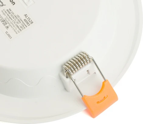 Точечный светильник встраиваемый светодиодный с БАП 9W Feron AL1528 48983 (220V, круглые)