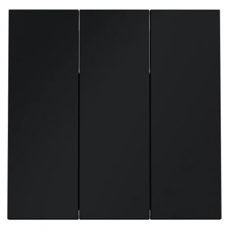 Клавиши для выключателя/переключателя трехклавишного Voltum S70 VLS000507 (графит)