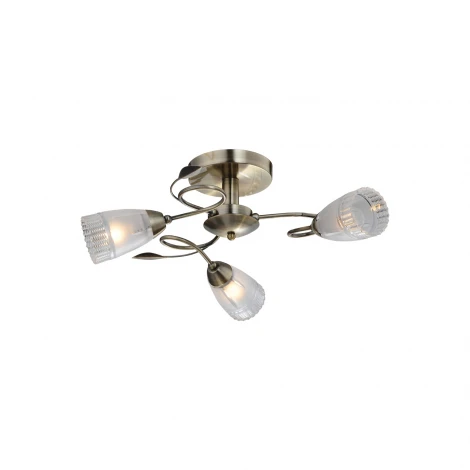 Потолочная люстра IDLamp Selveggiya 858/3PF-Oldbronze