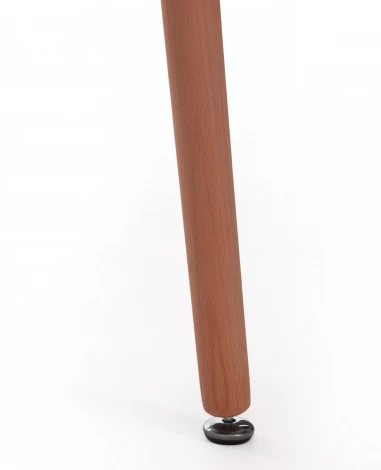 Стол JOHN (mod. T1003) МДФ/дерево, 80 х 75 см , White (Белый) / Natural (натуральный) Tetchair 15173