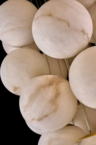 Подвесная люстра Fluorite Unity FL1048-29P (220V, на проводе, шарики)