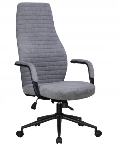 Офисное кресло для руководителей Dobrin LOKI (серый (VRH230-03)) 134BL-LMR LOKI