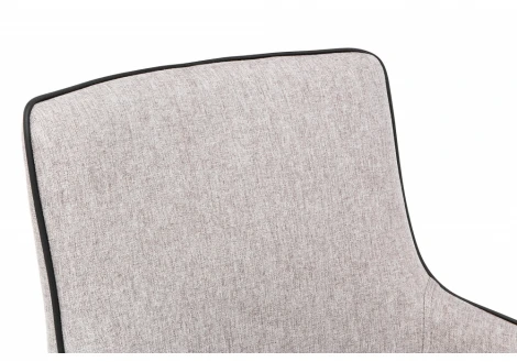 Обеденный стул на металлокаркасе Woodville Benza beige fabric 11196