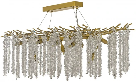 Подвесная люстра Dio D`arte Tavenna Antigue Tavenna H 1.5.100x40.100 A (220V, хрусталь, на тросе)