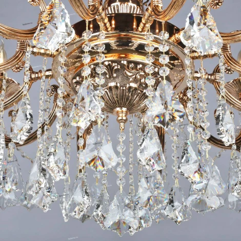 Подвесная люстра Omnilux Grosseto OML-77723-12 (220V, на цепи, подсвечник, свеча)