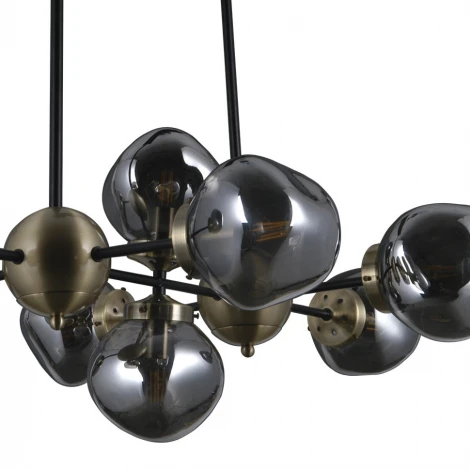 Потолочная люстра Seven Fires Marradi SF4006/8C-BK-AB